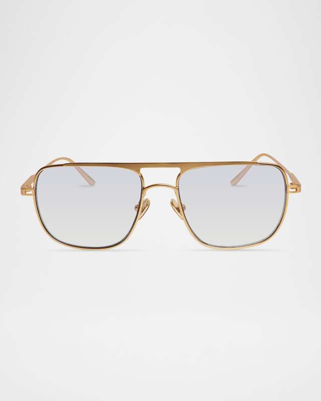 Jane Metal Aviator Sunglasses